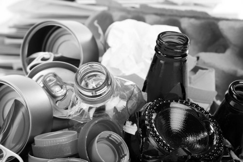 Illustration of accessible waste service information in Woolwich